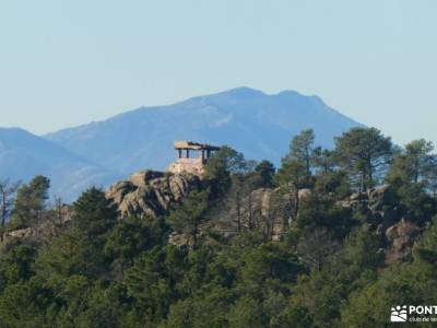 Ruta Pre-Nochebuena - Atalayas del Valladal; ruta sierra de madrid visitas guiadas madrid mapa sende